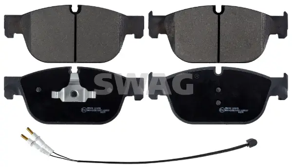 Bremsbelagsatz, Scheibenbremse Vorderachse SWAG 62 91 6862