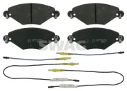 Bremsbelagsatz, Scheibenbremse Vorderachse SWAG 64 91 6417