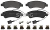 Bremsbelagsatz, Scheibenbremse Hinterachse SWAG 64 91 6956