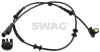 Sensor, Raddrehzahl Vorderachse links Vorderachse rechts SWAG 70 10 6837