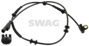 Sensor, Raddrehzahl SWAG 70 10 6837