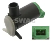 Waschwasserpumpe, Scheibenreinigung 12 V SWAG 70 91 4361