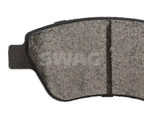 Bremsbelagsatz, Scheibenbremse Vorderachse SWAG 70 91 6555 Bild Bremsbelagsatz, Scheibenbremse Vorderachse SWAG 70 91 6555