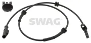 Sensor, Raddrehzahl SWAG 74 10 6463