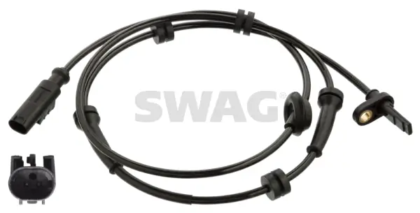 Sensor, Raddrehzahl Hinterachse links Hinterachse rechts SWAG 74 10 6773