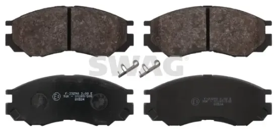 Bremsbelagsatz, Scheibenbremse Vorderachse SWAG 80 91 6645 Bild Bremsbelagsatz, Scheibenbremse Vorderachse SWAG 80 91 6645