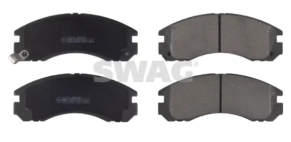 Bremsbelagsatz, Scheibenbremse Vorderachse SWAG 80 91 6776
