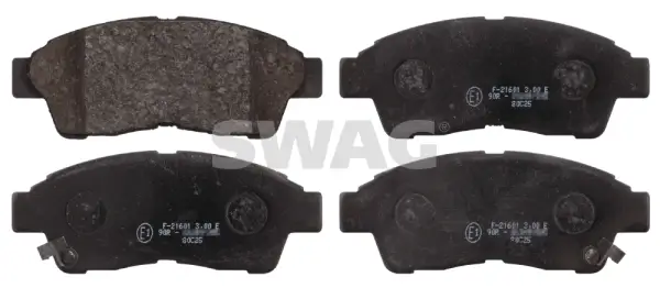 Bremsbelagsatz, Scheibenbremse Vorderachse SWAG 81 91 6616