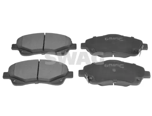 Bremsbelagsatz, Scheibenbremse Vorderachse SWAG 81 91 6653 Bild Bremsbelagsatz, Scheibenbremse Vorderachse SWAG 81 91 6653
