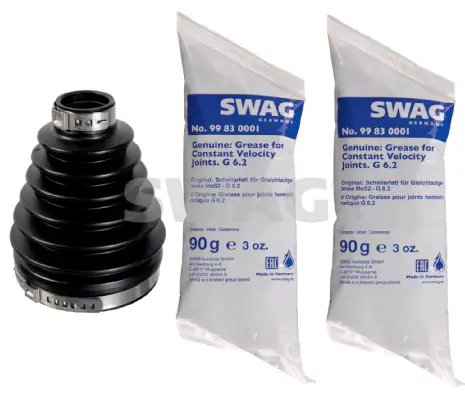 Faltenbalgsatz, Antriebswelle radseitig Vorderachse links Vorderachse rechts SWAG 82 10 0322 Bild Faltenbalgsatz, Antriebswelle radseitig Vorderachse links Vorderachse rechts SWAG 82 10 0322