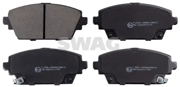 Bremsbelagsatz, Scheibenbremse Vorderachse SWAG 82 91 6389