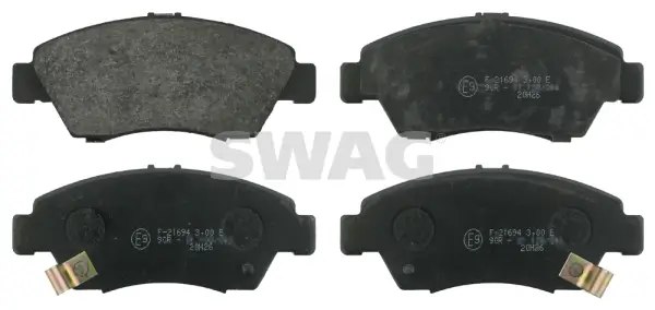 Bremsbelagsatz, Scheibenbremse Vorderachse SWAG 85 91 6305