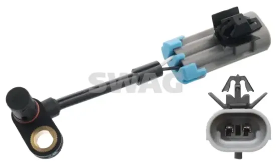 Sensor, Raddrehzahl Vorderachse links Vorderachse rechts SWAG 89 10 6652 Bild Sensor, Raddrehzahl Vorderachse links Vorderachse rechts SWAG 89 10 6652