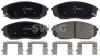 Bremsbelagsatz, Scheibenbremse Vorderachse SWAG 91 91 6471