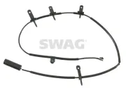 Warnkontakt, Bremsbelagverschleiß Hinterachse links Hinterachse rechts SWAG 99 92 2396