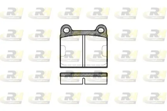 Bremsbelagsatz, Scheibenbremse Vorderachse ROADHOUSE 2006.60 Bild Bremsbelagsatz, Scheibenbremse Vorderachse ROADHOUSE 2006.60