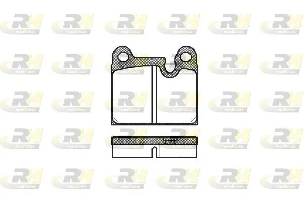 Bremsbelagsatz, Scheibenbremse ROADHOUSE 2006.80 Bild Bremsbelagsatz, Scheibenbremse ROADHOUSE 2006.80