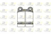 Bremsbelagsatz, Scheibenbremse Vorderachse ROADHOUSE 2007.00