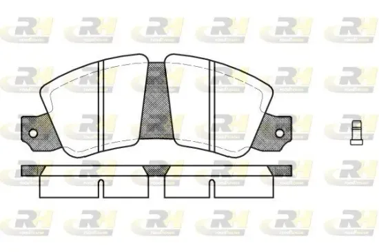 Bremsbelagsatz, Scheibenbremse Hinterachse ROADHOUSE 2023.02 Bild Bremsbelagsatz, Scheibenbremse Hinterachse ROADHOUSE 2023.02