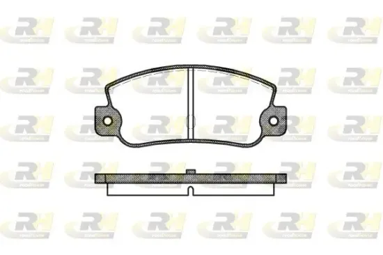 Bremsbelagsatz, Scheibenbremse Vorderachse ROADHOUSE 2025.30 Bild Bremsbelagsatz, Scheibenbremse Vorderachse ROADHOUSE 2025.30