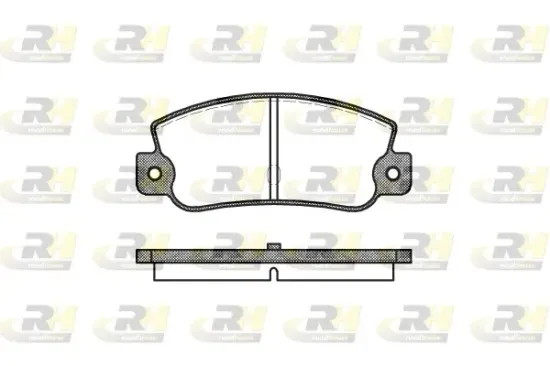 Bremsbelagsatz, Scheibenbremse Vorderachse ROADHOUSE 2025.30 Bild Bremsbelagsatz, Scheibenbremse Vorderachse ROADHOUSE 2025.30