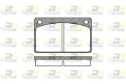 Bremsbelagsatz, Scheibenbremse Vorderachse ROADHOUSE 2042.00