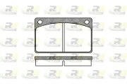 Bremsbelagsatz, Scheibenbremse Vorderachse ROADHOUSE 2042.00