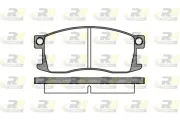 Bremsbelagsatz, Scheibenbremse Vorderachse ROADHOUSE 2110.00