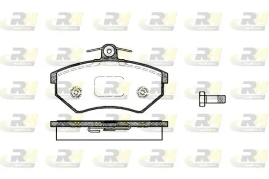 Bremsbelagsatz, Scheibenbremse Vorderachse ROADHOUSE 2134.40 Bild Bremsbelagsatz, Scheibenbremse Vorderachse ROADHOUSE 2134.40