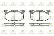 Bremsbelagsatz, Scheibenbremse Hinterachse ROADHOUSE 2144.50