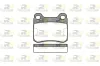 Bremsbelagsatz, Scheibenbremse Hinterachse ROADHOUSE 2157.10
