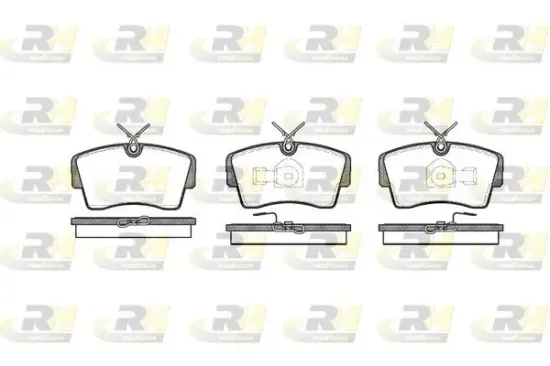 Bremsbelagsatz, Scheibenbremse Vorderachse ROADHOUSE 2173.00 Bild Bremsbelagsatz, Scheibenbremse Vorderachse ROADHOUSE 2173.00
