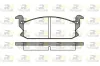 Bremsbelagsatz, Scheibenbremse Vorderachse ROADHOUSE 2177.00