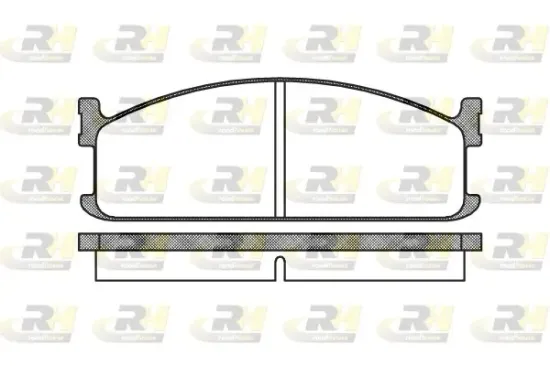 Bremsbelagsatz, Scheibenbremse Vorderachse ROADHOUSE 2204.00 Bild Bremsbelagsatz, Scheibenbremse Vorderachse ROADHOUSE 2204.00