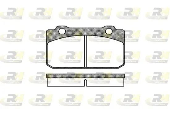 Bremsbelagsatz, Scheibenbremse Vorderachse ROADHOUSE 2210.00 Bild Bremsbelagsatz, Scheibenbremse Vorderachse ROADHOUSE 2210.00
