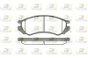 Bremsbelagsatz, Scheibenbremse Vorderachse ROADHOUSE 2344.00