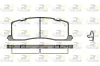 Bremsbelagsatz, Scheibenbremse Hinterachse ROADHOUSE 2367.00