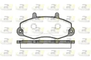 Bremsbelagsatz, Scheibenbremse Vorderachse ROADHOUSE 2391.00