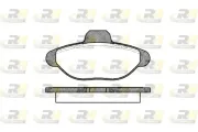 Bremsbelagsatz, Scheibenbremse Vorderachse ROADHOUSE 2414.00