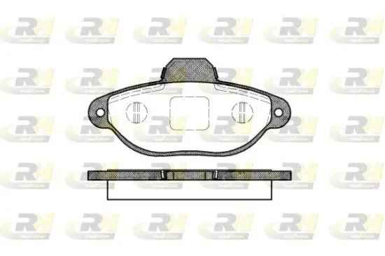 Bremsbelagsatz, Scheibenbremse Vorderachse ROADHOUSE 2414.20 Bild Bremsbelagsatz, Scheibenbremse Vorderachse ROADHOUSE 2414.20