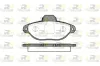 Bremsbelagsatz, Scheibenbremse Vorderachse ROADHOUSE 2414.20