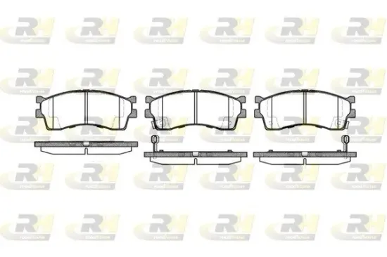 Bremsbelagsatz, Scheibenbremse Vorderachse ROADHOUSE 2415.32 Bild Bremsbelagsatz, Scheibenbremse Vorderachse ROADHOUSE 2415.32