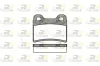 Bremsbelagsatz, Scheibenbremse Hinterachse ROADHOUSE 2417.00