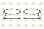 Bremsbelagsatz, Scheibenbremse Hinterachse ROADHOUSE 2424.04