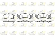 Bremsbelagsatz, Scheibenbremse Vorderachse ROADHOUSE 2537.02