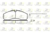 Bremsbelagsatz, Scheibenbremse Hinterachse ROADHOUSE 2651.12