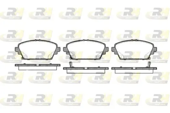 Bremsbelagsatz, Scheibenbremse Vorderachse ROADHOUSE 2694.02 Bild Bremsbelagsatz, Scheibenbremse Vorderachse ROADHOUSE 2694.02