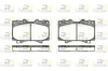 Bremsbelagsatz, Scheibenbremse Vorderachse ROADHOUSE 2707.04