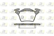 Bremsbelagsatz, Scheibenbremse Hinterachse ROADHOUSE 2717.00
