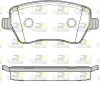 Bremsbelagsatz, Scheibenbremse Vorderachse ROADHOUSE 2987.00
